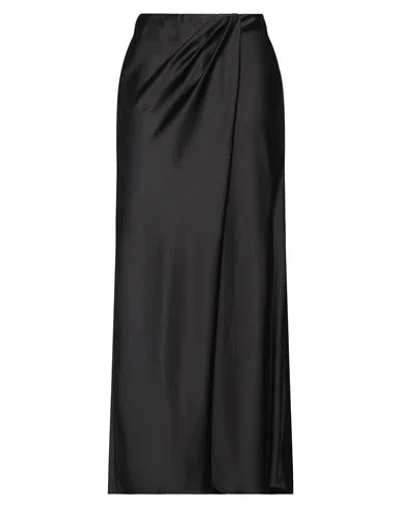 Pinko Woman Maxi Skirt Black Size 4 Polyester