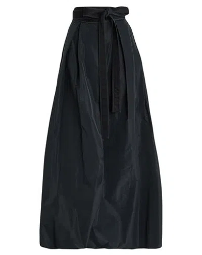 Pinko Woman Maxi Skirt Black Size Xs Polyester, Viscose In Black