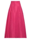 Pinko Woman Maxi Skirt Fuchsia Size 6 Polyester
