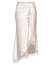 Shop Pinko Woman Maxi Skirt Ivory Size 4 Polyester In White
