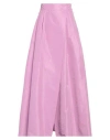 Pinko Woman Maxi Skirt Pink Size 4 Polyester