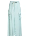 Pinko Woman Maxi Skirt Sky Blue Size M Viscose