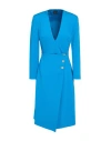 Pinko Woman Midi Dress Azure Size 4 Viscose, Polyamide, Elastane