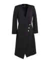 Pinko Woman Midi Dress Black Size 14 Viscose, Polyamide, Elastane