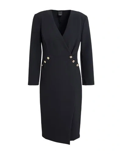 Pinko Woman Midi Dress Black Size 8 Polyester, Elastane