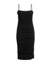 Pinko Slim-fit Dress With Thin Straps In Black