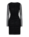 Pinko Woman Midi Dress Black Size M Polyamide, Elastane In Black