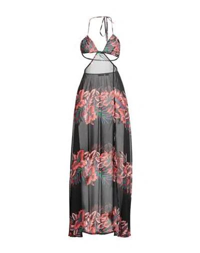 Pinko Woman Midi Dress Black Size S Polyester