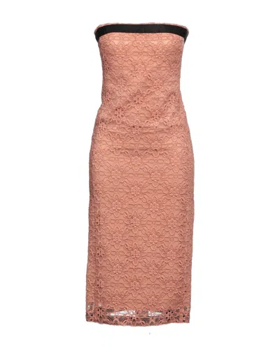 Pinko Midi Dresses In Pink