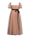 Pinko Woman Midi Dress Blush Size 6 Polyamide, Polyester, Viscose In Pink