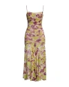 Pinko Woman Midi Dress Blush Size S Viscose, Polyamide