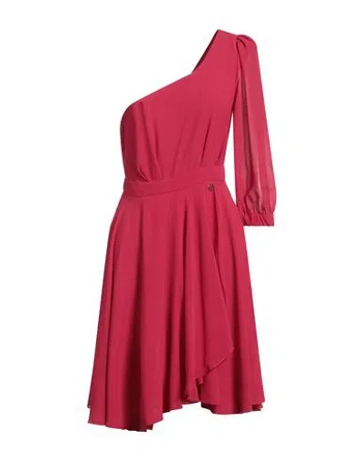 PINKO PINKO WOMAN MIDI DRESS FUCHSIA SIZE 6 POLYESTER