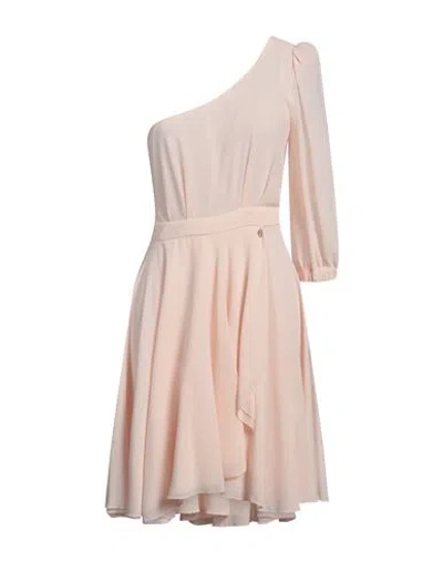 Pinko Woman Midi Dress Light Pink Size 8 Polyester