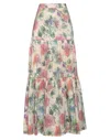 Pinko Midi Skirts In Beige