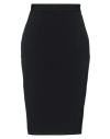 Pinko Woman Midi Skirt Black Size 2 Polyester, Elastane