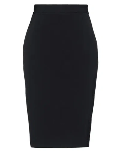 Pinko Woman Midi Skirt Black Size 10 Polyester, Elastane