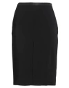 Pinko Woman Midi Skirt Black Size 10 Viscose, Elastane, Polyester In Black