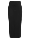 Pinko Woman Midi Skirt Black Size 10 Viscose, Nylon, Elastane