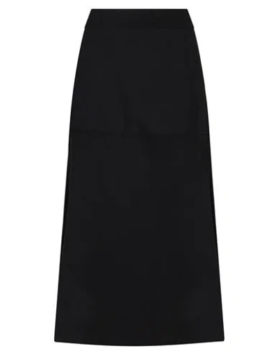 Pinko Woman Midi Skirt Black Size 2 Polyester, Viscose, Elastane