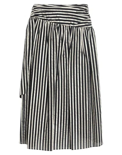 Pinko Midi Skirts In Black