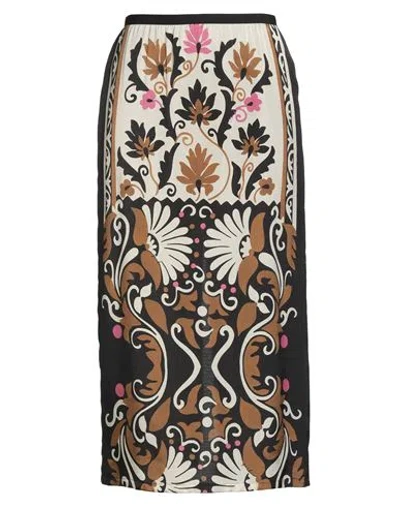 Pinko Woman Midi Skirt Black Size 8 Viscose, Nylon, Elastane