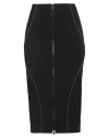 Pinko Woman Midi Skirt Black Size 6 Viscose, Polyamide, Elastane In Black