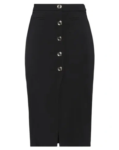 Pinko Woman Midi Skirt Black Size 4 Viscose, Polyamide, Elastane