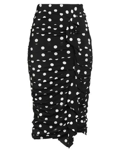 Pinko Woman Midi Skirt Black Size S Viscose, Elastane