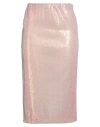 Pinko Woman Midi Skirt Blush Size L Polyester In Pink
