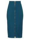 Pinko Woman Midi Skirt Deep Jade Size 4 Viscose, Polyamide, Elastane In Green