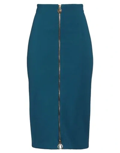 Pinko Woman Midi Skirt Deep Jade Size 6 Viscose, Polyamide, Elastane In Green