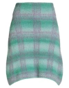 Pinko Woman Midi Skirt Light Green Size Onesize Polyamide, Wool, Mohair Wool