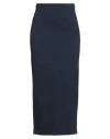 Pinko Woman Midi Skirt Midnight Blue Size 6 Viscose, Nylon, Elastane