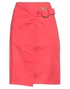 Pinko Eurito Wraparound Skirt In Red