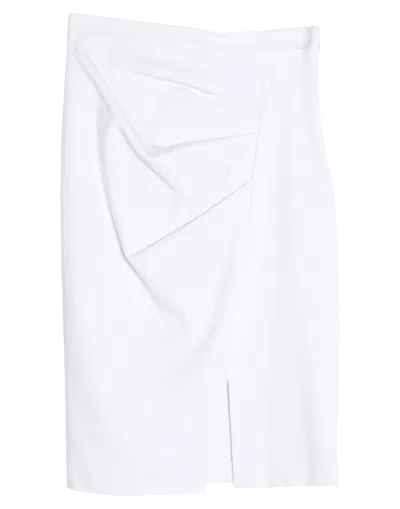 Pinko Midi Skirts In White