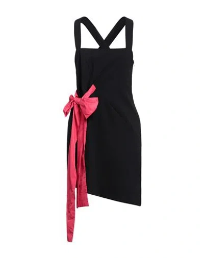 Pinko Woman Mini Dress Black Size 10 Polyester, Elastane