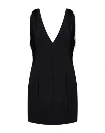 Pinko Woman Mini Dress Black Size 10 Polyester, Elastane