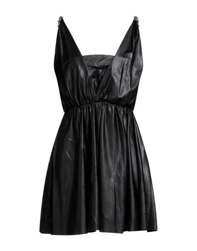 Pinko Short Dresses In Black