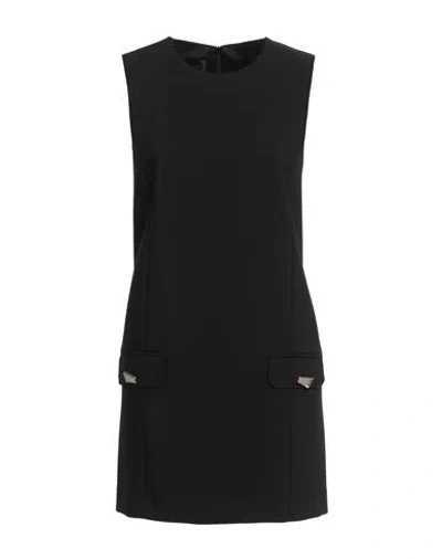 Pinko Woman Mini Dress Black Size 10 Polyester, Viscose, Elastane