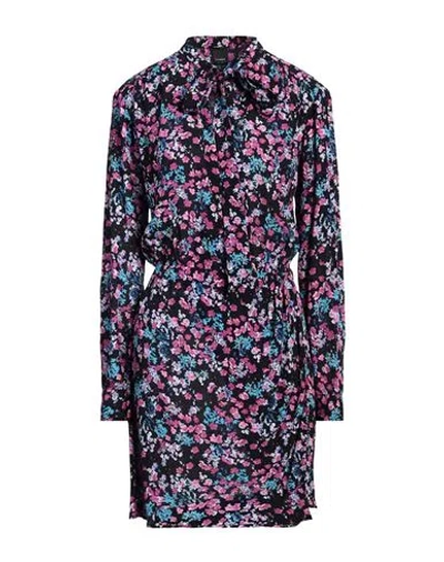 Pinko Woman Mini Dress Black Size 10 Viscose