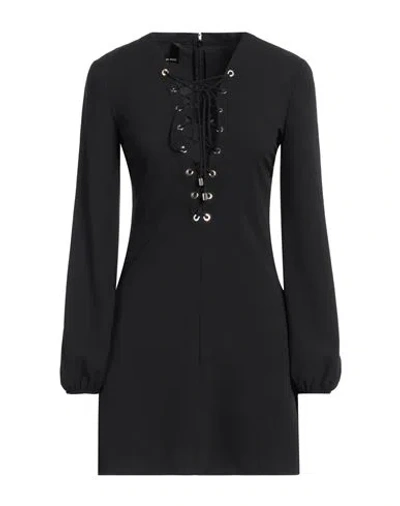 Pinko Woman Mini Dress Black Size 2 Polyester