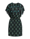 Pinko Woman Mini Dress Black Size 4 Polyester In Black