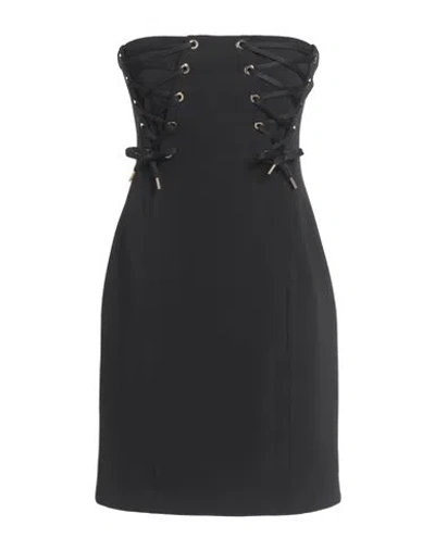 Pinko Woman Mini Dress Black Size 6 Polyester, Elastane