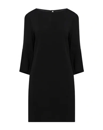 Pinko Woman Mini Dress Black Size 6 Viscose