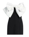 Pinko Woman Mini Dress Black Size 8 Polyester, Elastane In Black