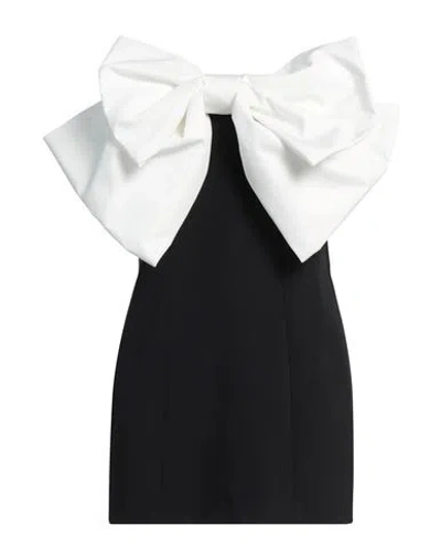 Pinko Woman Mini Dress Black Size 8 Polyester, Elastane