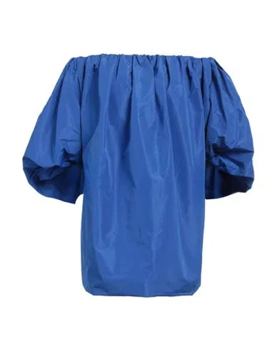 Pinko Woman Mini Dress Blue Size S Polyester