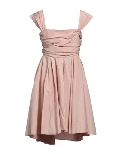 Pinko Woman Mini Dress Blush Size 8 Polyester