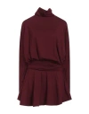 Pinko Woman Mini Dress Burgundy Size Xs Viscose, Elastane In Red