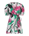Pinko Woman Mini Dress Fuchsia Size 10 Cotton